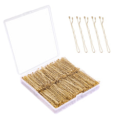 DF DUALFERV front packaging showing 360 blonde bobby pins and storage box benefit convenience