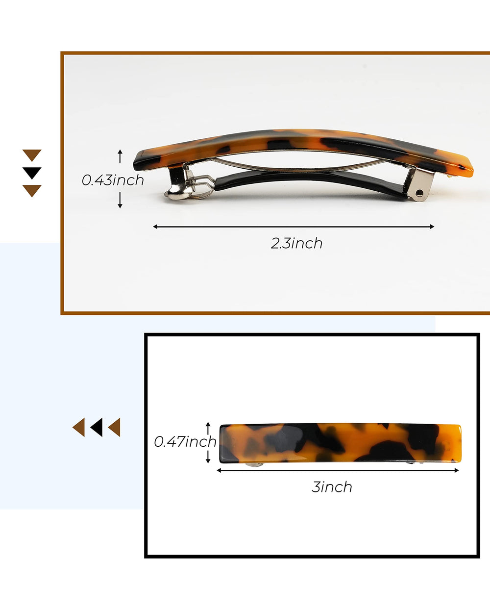 DF DUALFERV metal spring detail showing sturdy mechanism and reliable hold