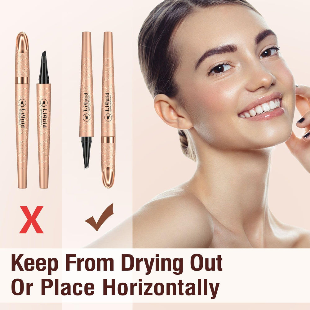 dfjdskl label showing Dark Brown shade for true-to-hair match