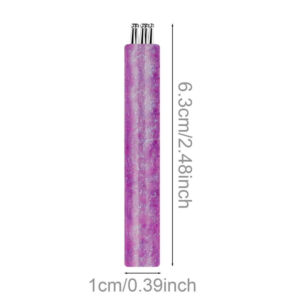 DFOBUNDO pen held beside coin showing compact size and ergonomic control