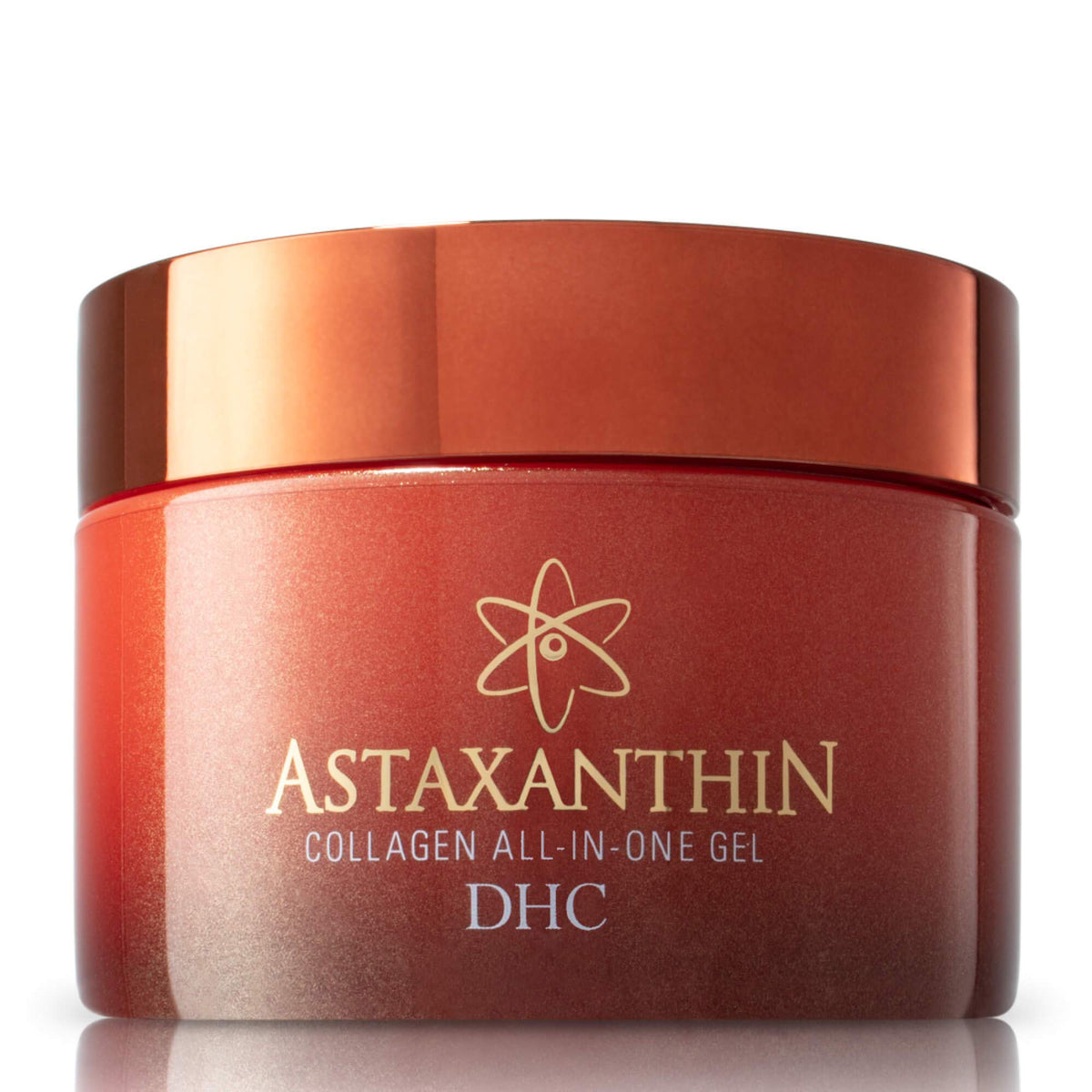 DHC astaxanthin collagen gel front tube showing product benefit