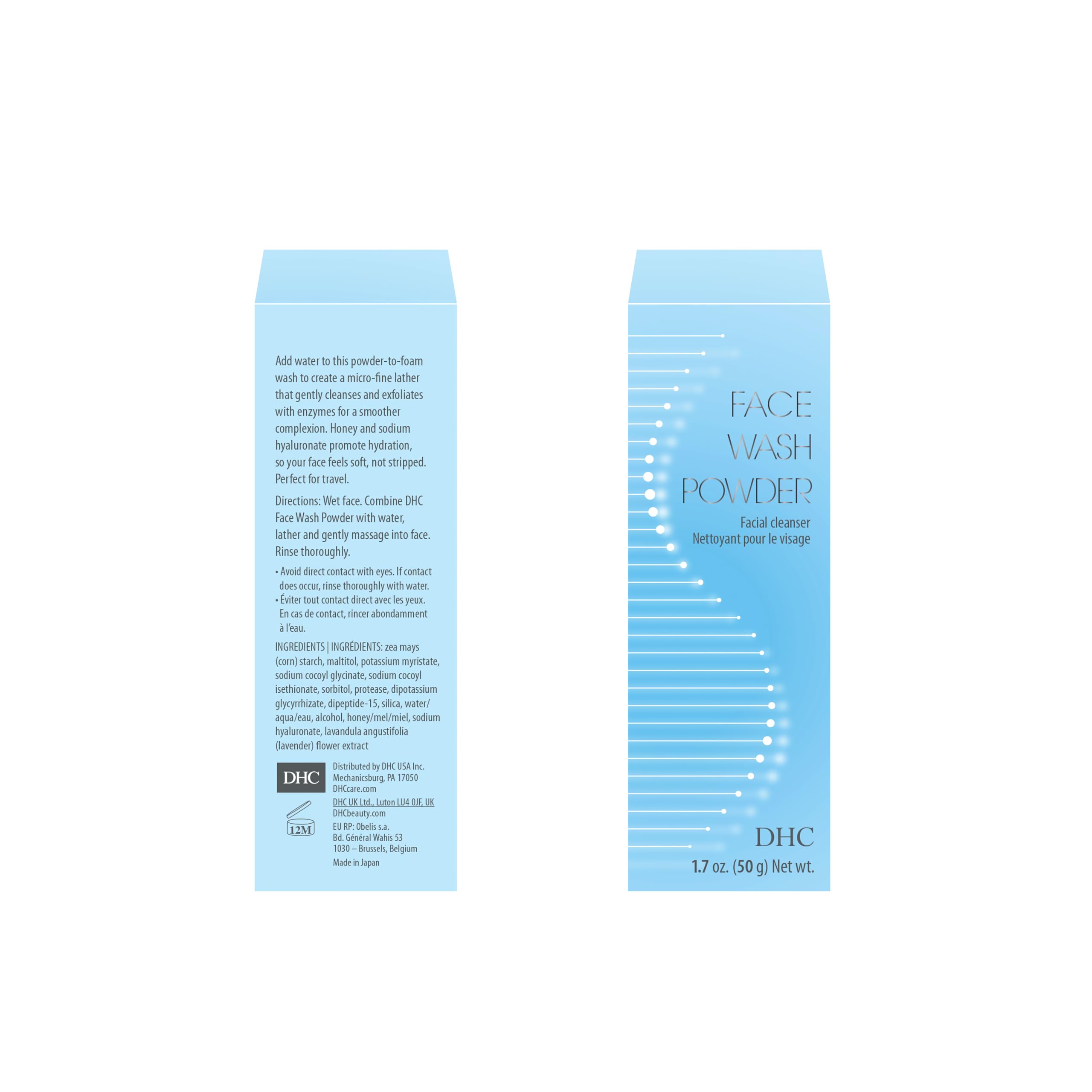 DHC lavender and licorice props showing calming botanical extracts benefit