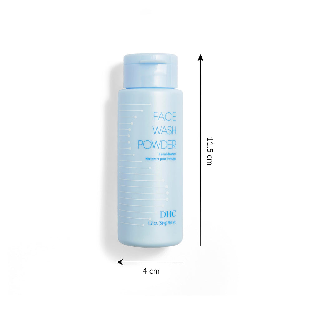 DHC jar held in hand for scale demonstrating compact 1.7 oz portability benefit