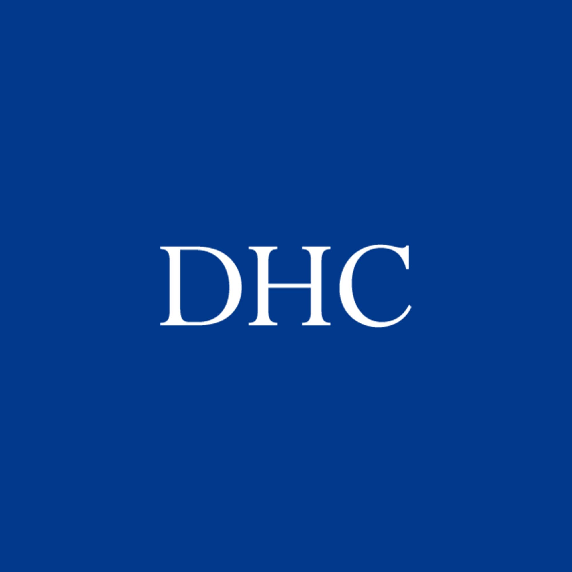 DHC facial scrub on bathroom shelf lifestyle shot suggesting daily routine