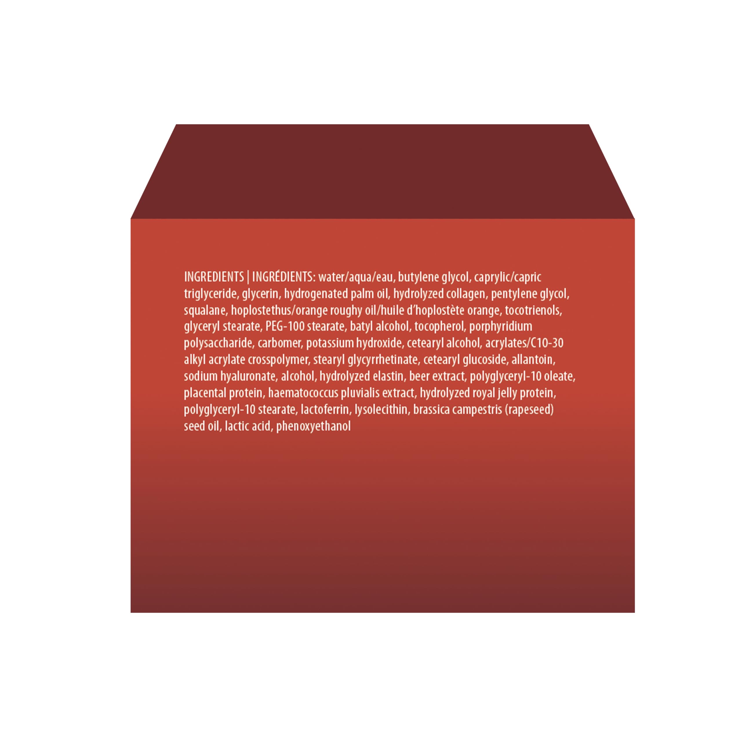DHC astaxanthin gel ingredients flatlay showing antioxidant-rich benefit