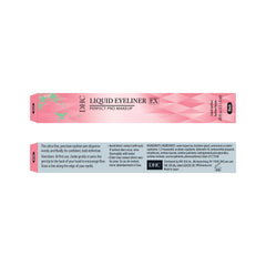 DHC liquid eyeliner EX packaging back with ingredient and usage details