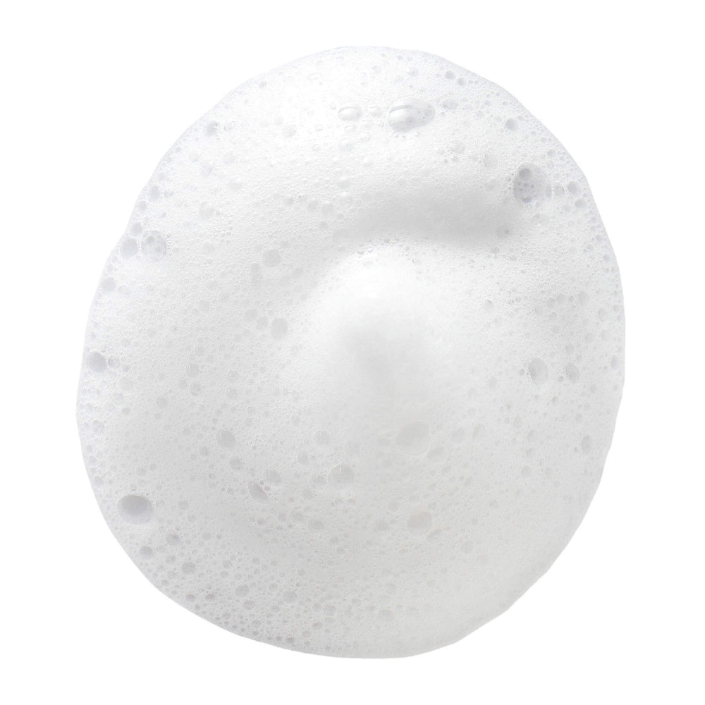 Hand holding DHC Pure Soap bar showing size and portability for routine convenience
