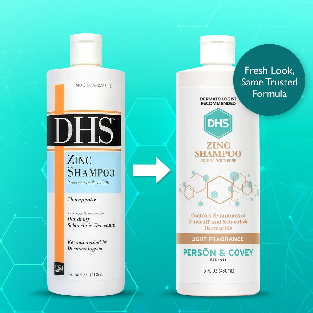 DHS zinc shampoo smooth pour texture highlighting easy application