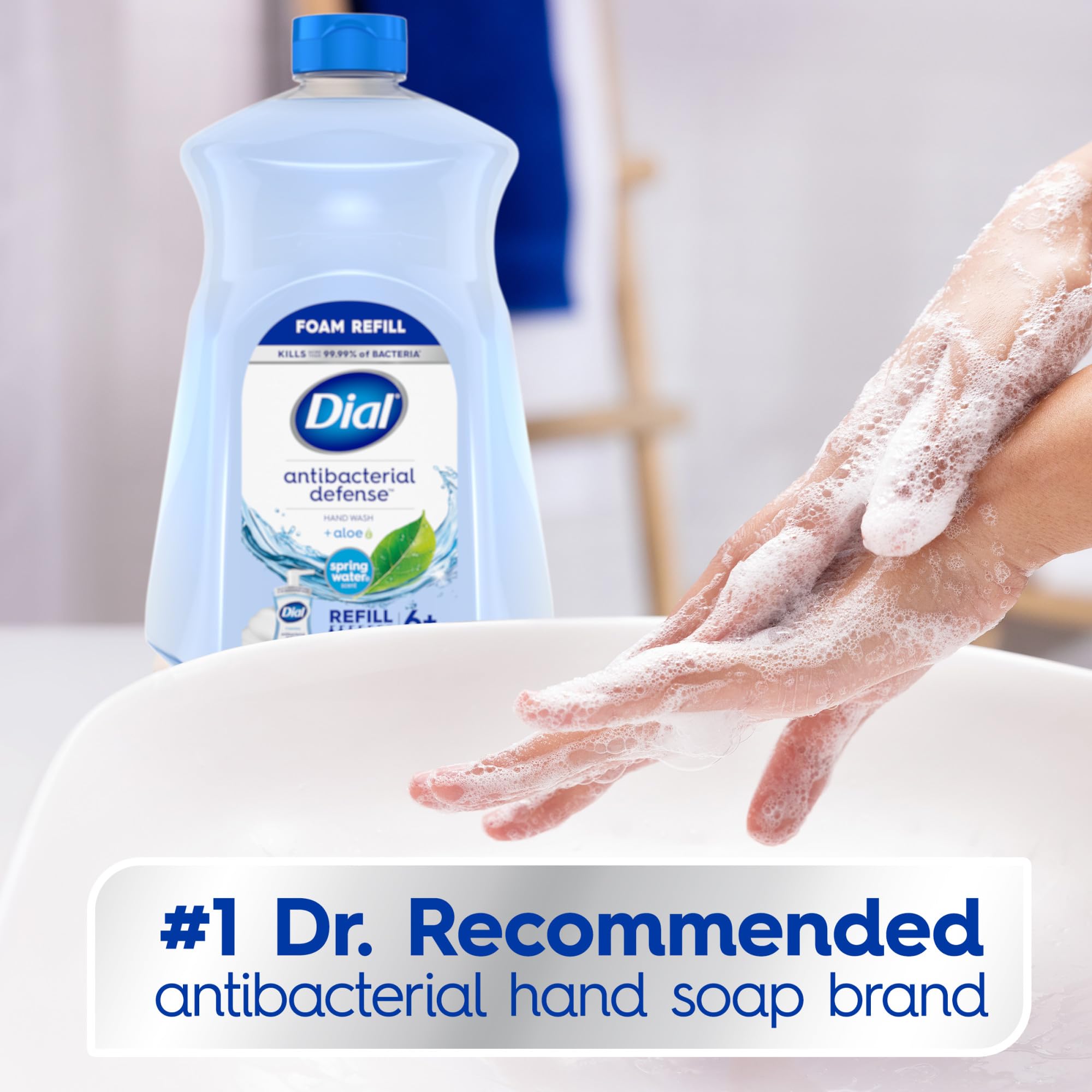 Dial aloe detail highlighting soothing ingredient and skin comfort