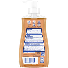 Dial bottle back showing recycling symbol, environmentally conscious packaging