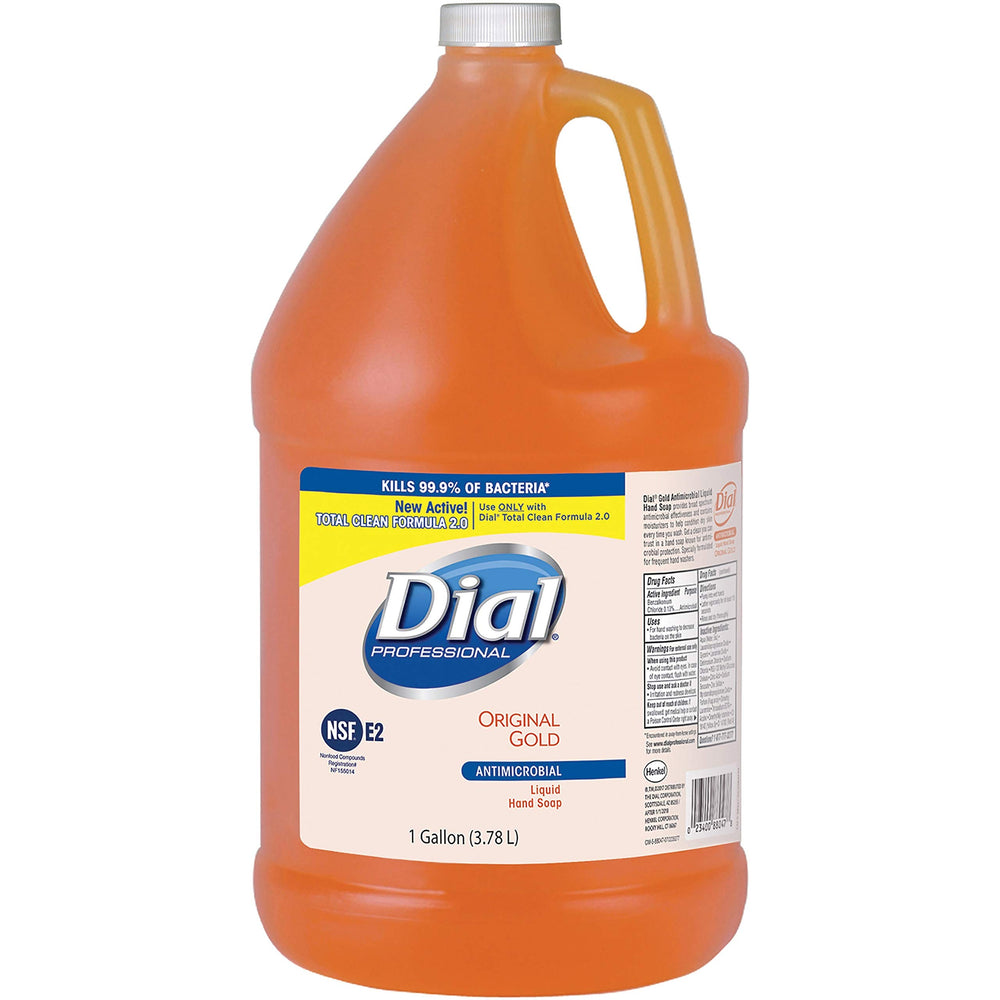 Dial Gold refill front label showing brand and antibacterial benefit