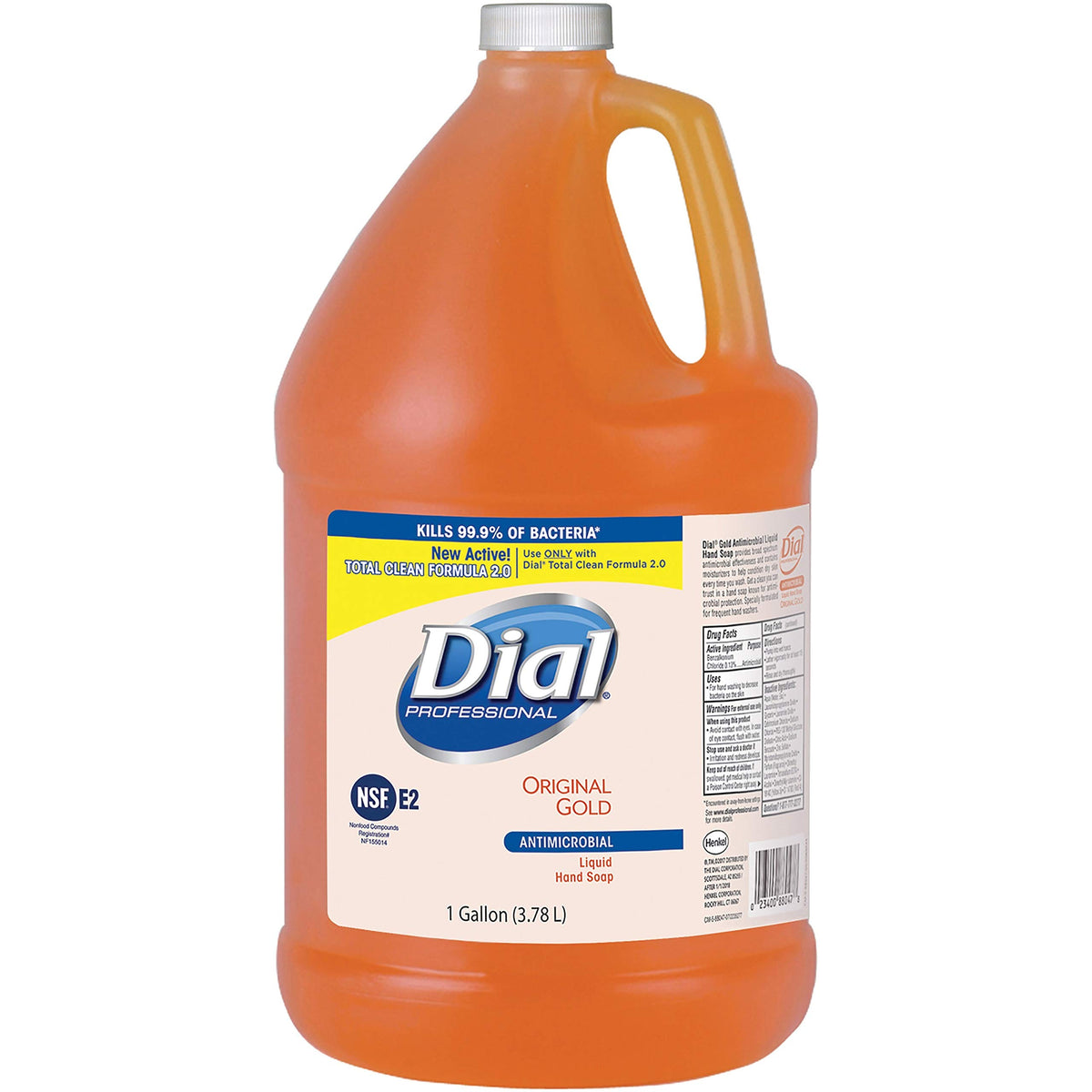 Dial Gold refill front label showing brand and antibacterial benefit