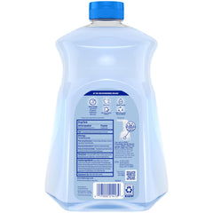 Dial at a kitchen sink showing antibacterial cleaning for busy families
