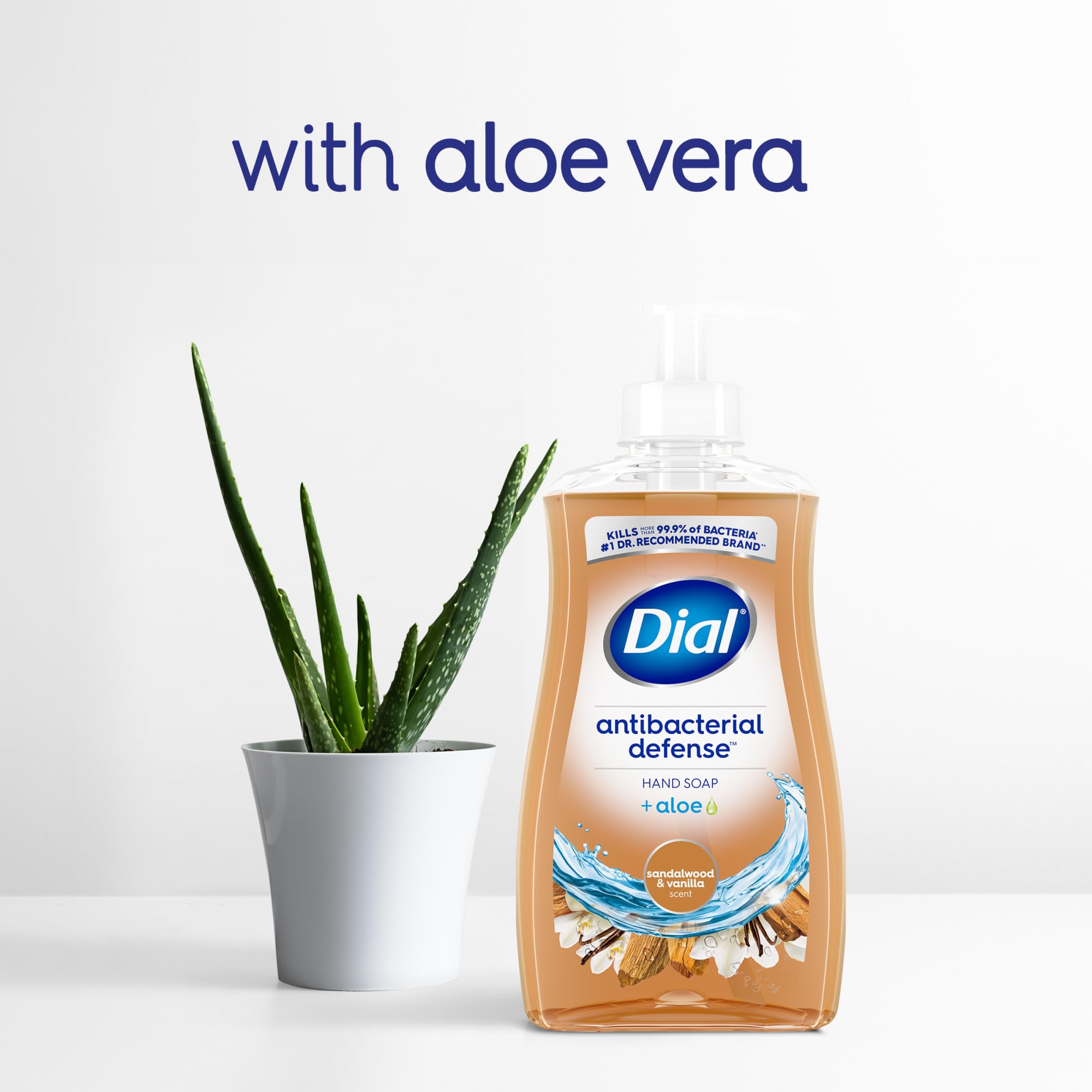Dial label close-up highlighting dermatologist-tested and vegan benefits