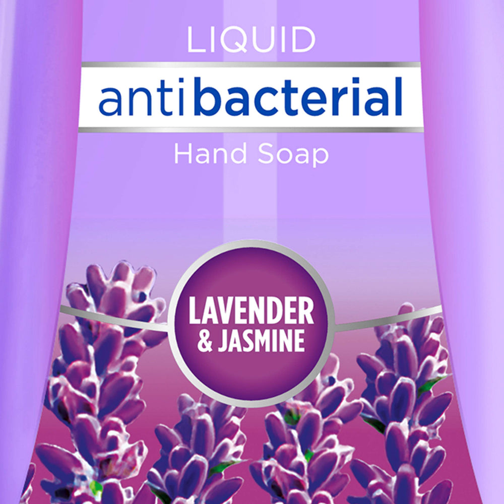 Dial product label close-up showing ingredients and antibacterial benefit
