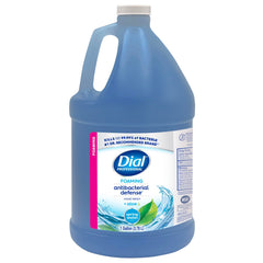 Dial bottle front label showing product name and antibacterial benefit