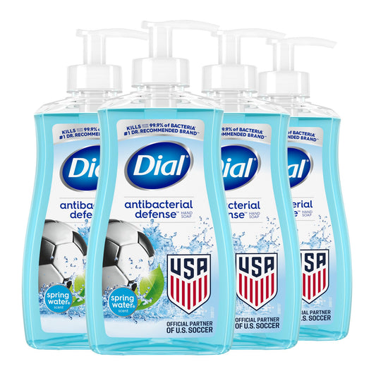 Dial front packaging showing spring water scent and benefits