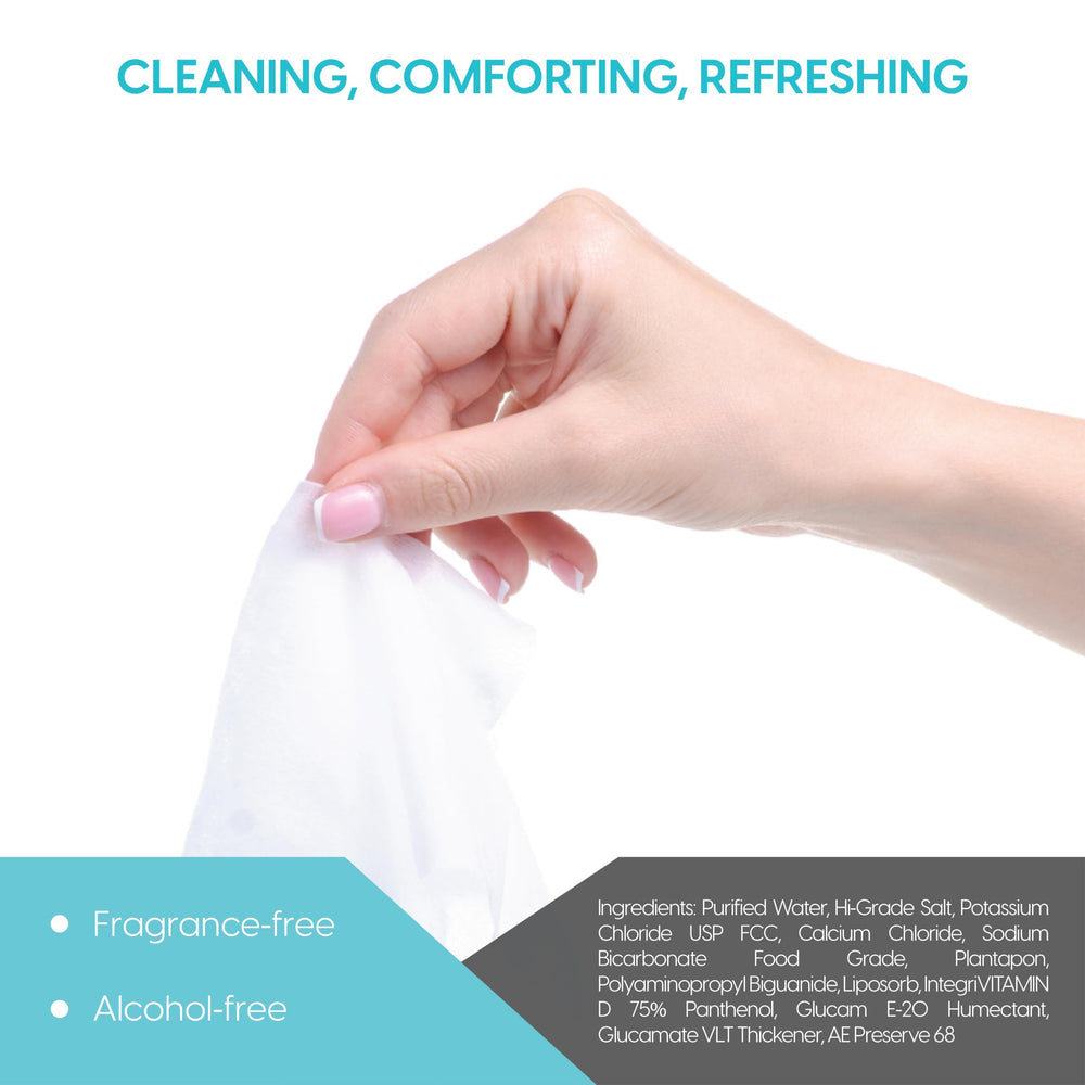 Diamond Wipes Clear C individually wrapped packet for hygienic portability