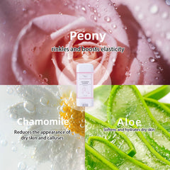 DIANA'S DREAM application on heel demonstrating targeted cracked-heel care