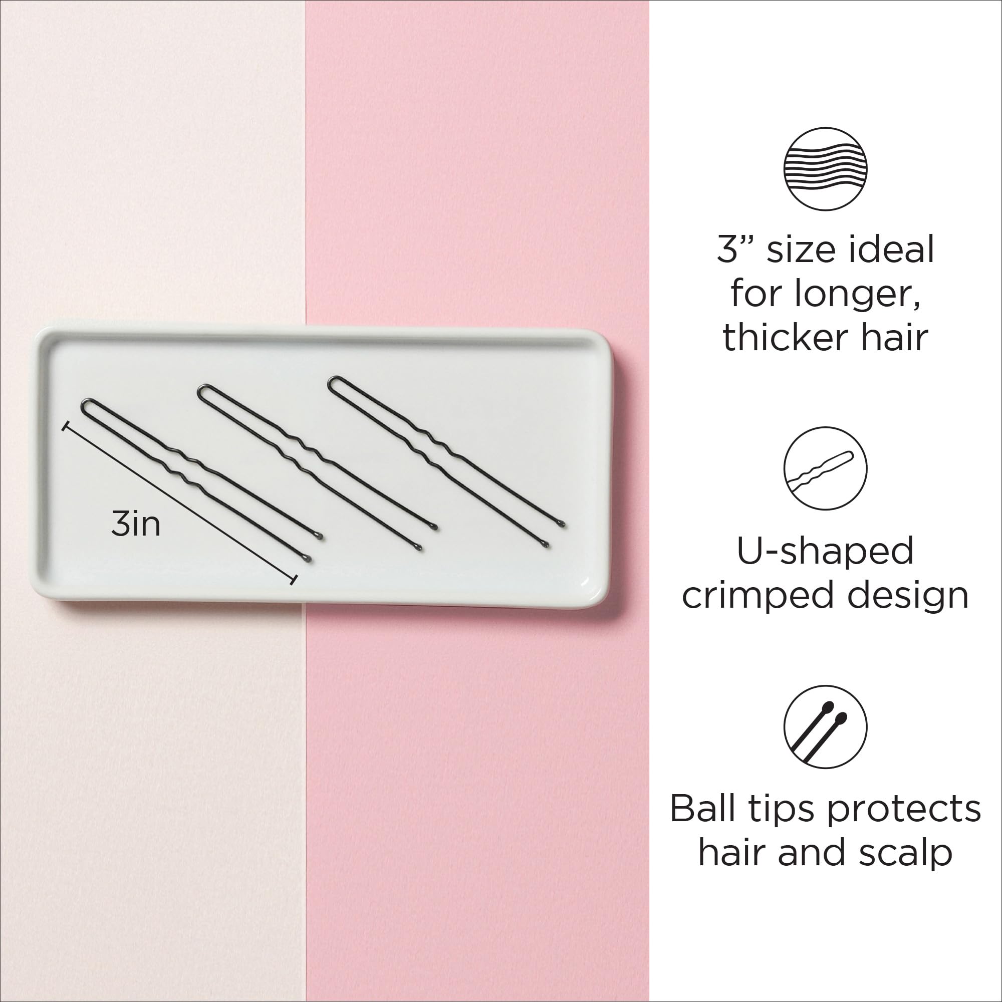 Diane ball-tip close-up protecting scalp and preventing hair snagging