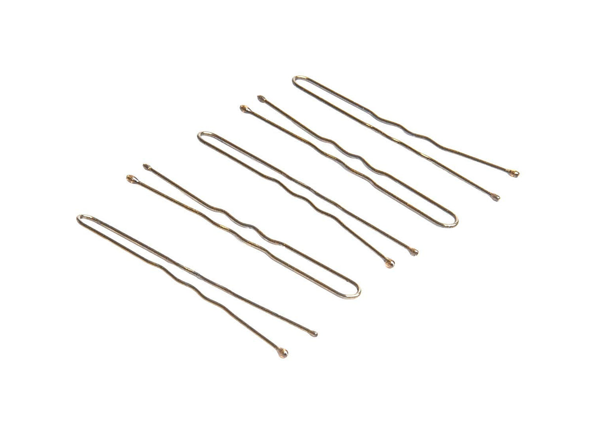 Diane front pack of bronze hair pins showing quantity and compact packaging benefit