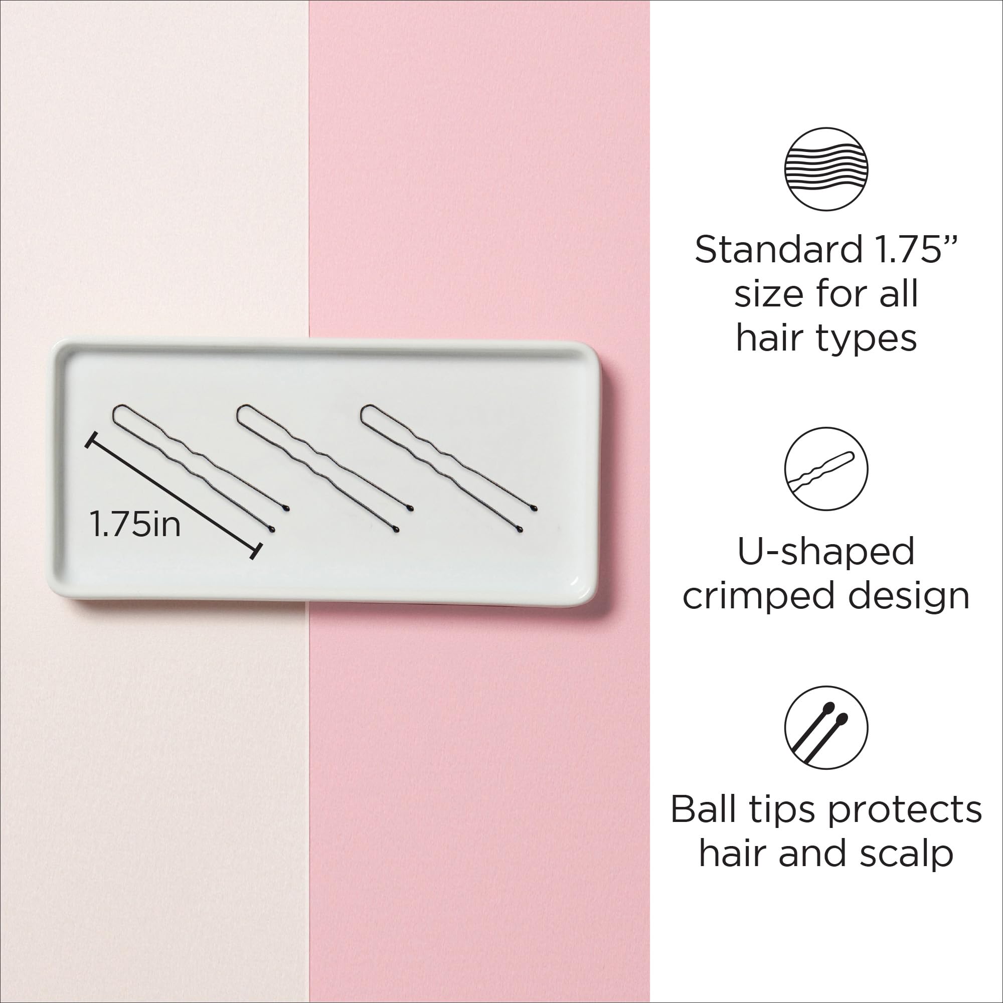 Close-up of Diane pin groove and ball tip for improved grip and comfort