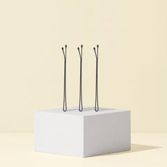 Diane black pins metal finish highlighting durability and non-slip grip
