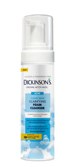 Dickinson's cleanser front bottle showing label and pump for clear usage