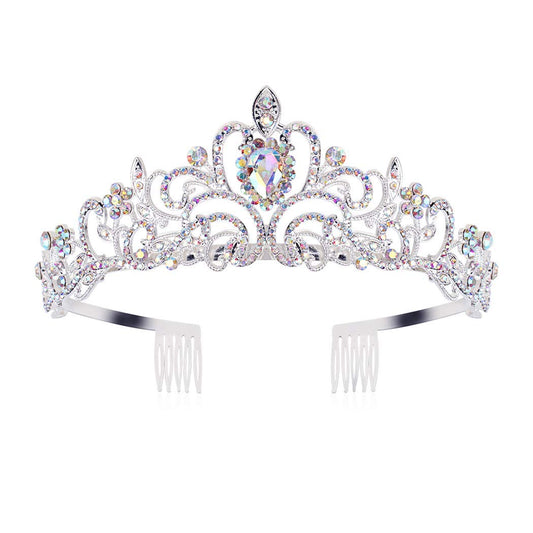 Didder front view crown showing elegant sparkle and instant glamour
