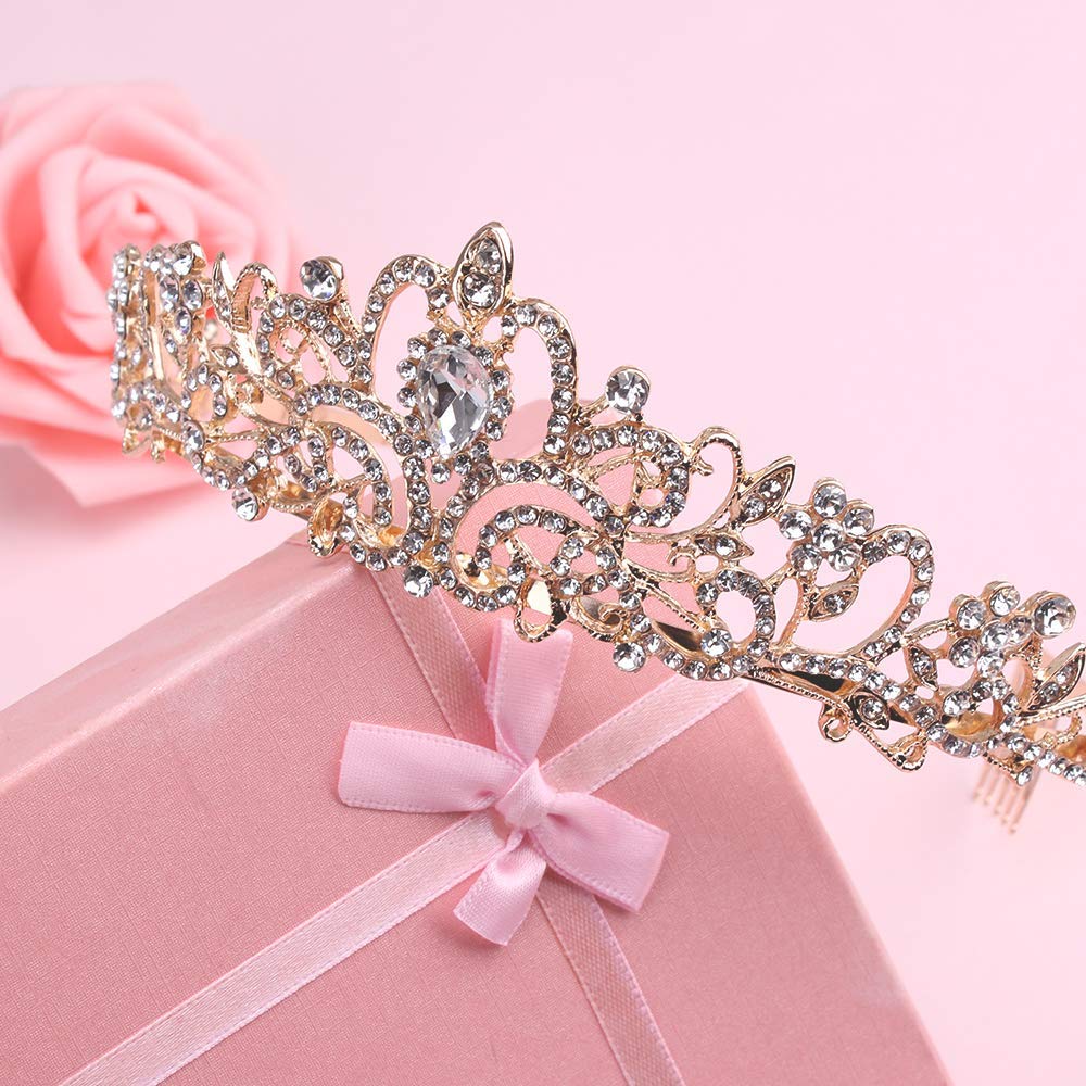 Didder tiara held in hand for scale and comfortable wear