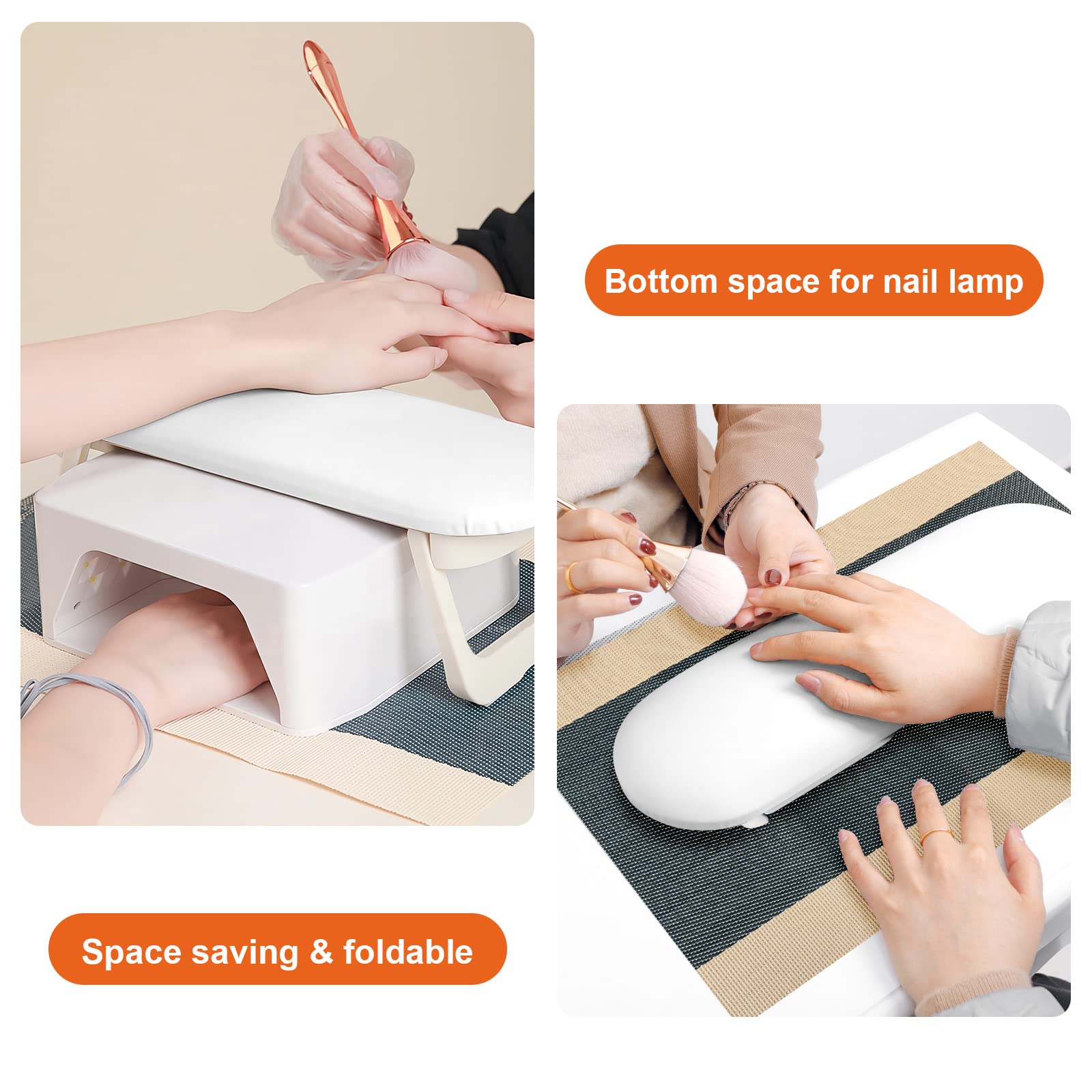 Diesisa folded and unfolded comparison showing compact storage benefit