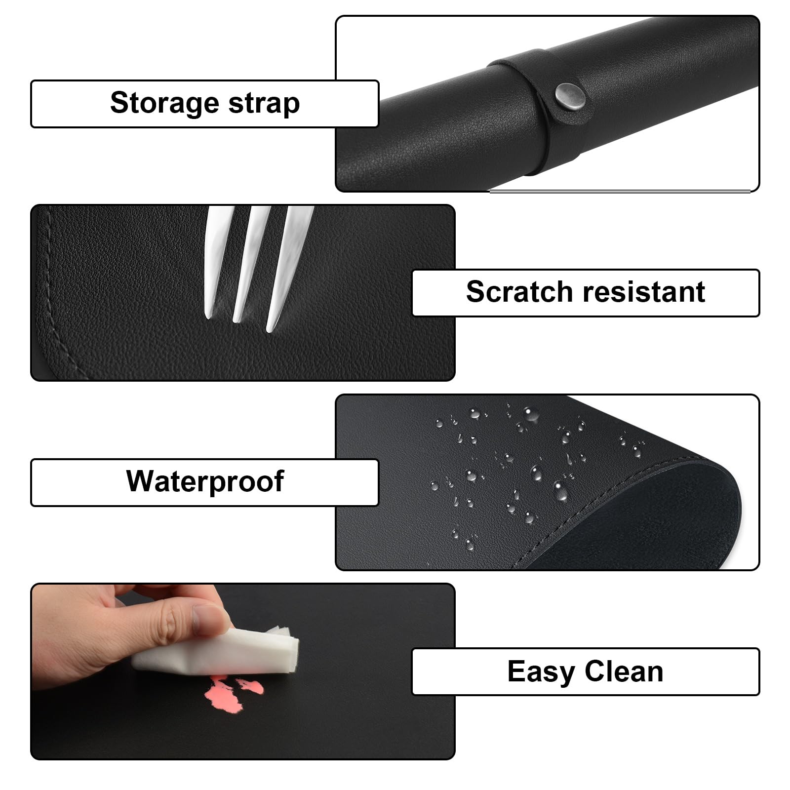 Diesisa rolled mat with strap for compact storage and portability benefit