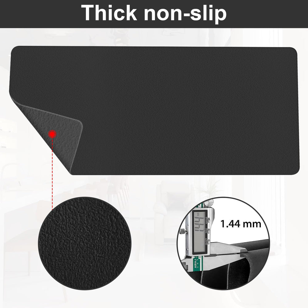 Diesisa mat beside a hand to show size and ergonomic support benefit