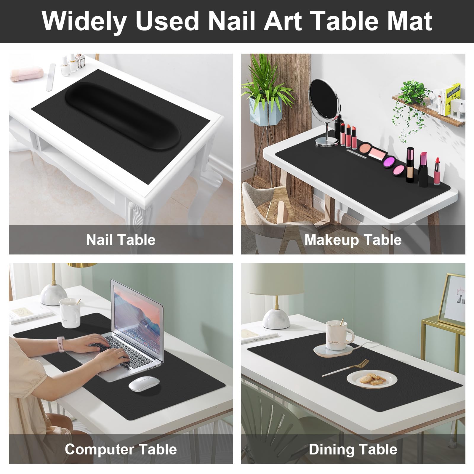 Diesisa mat holding nail tools to show organized tool placement benefit
