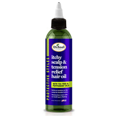 Difeel front label on 8 oz bottle showing product name and benefits