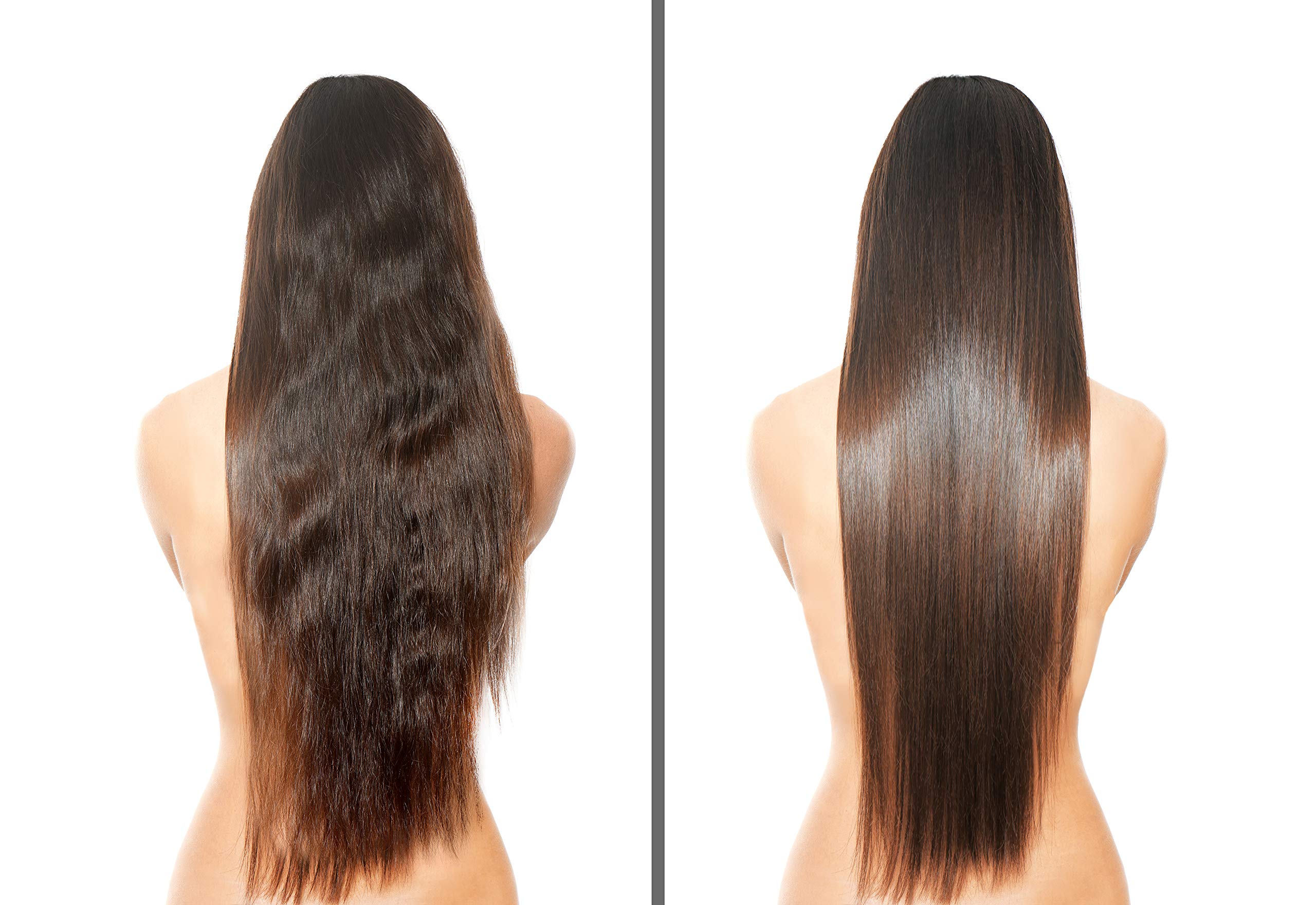 Difeel oil texture drop on hair demonstrating lightweight absorption