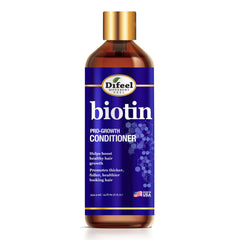 Difeel front label showing product name and benefits for fuller-looking hair