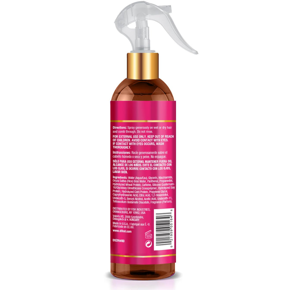 difeel nozzle closeup highlights spray mechanism for even, lightweight application
