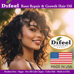 Difeel open cap detail showing applicator and spill-free benefit