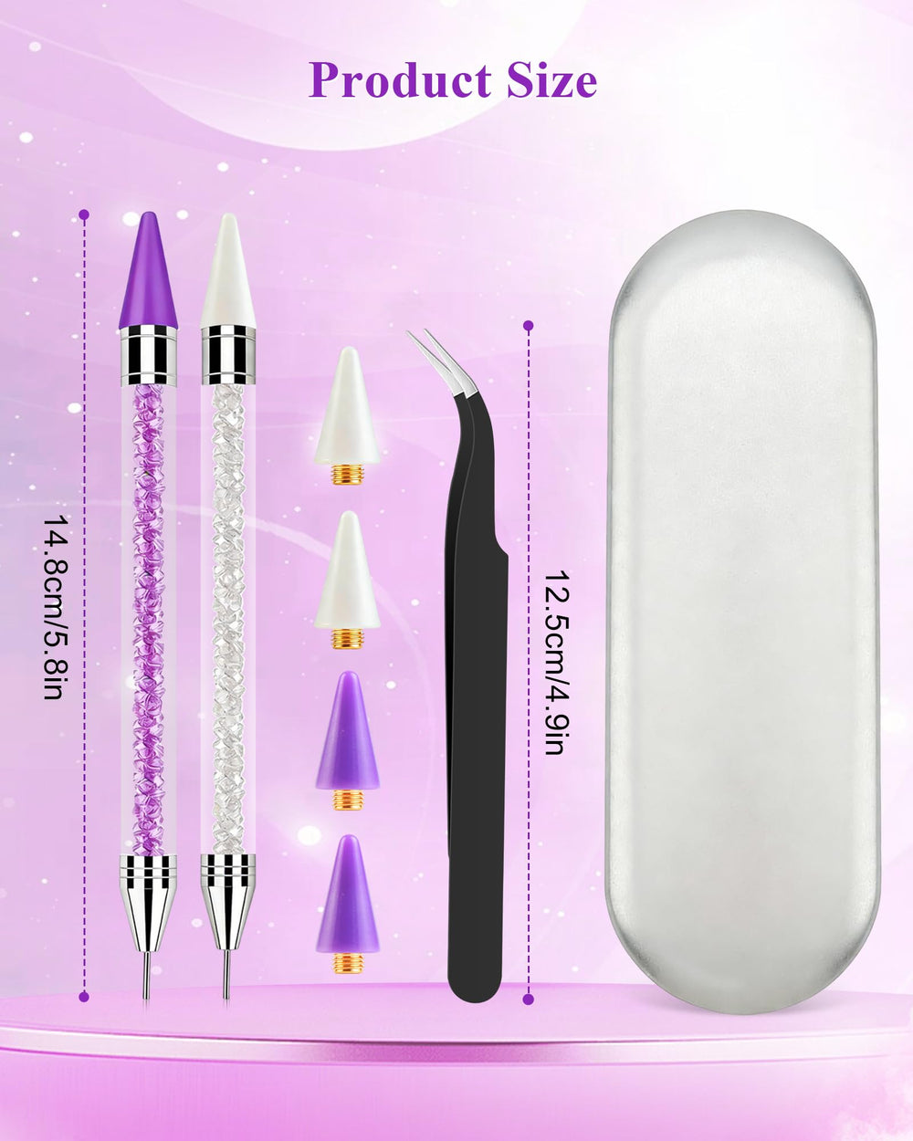 Difenni dual-ended tool in hand demonstrating control and faster placement