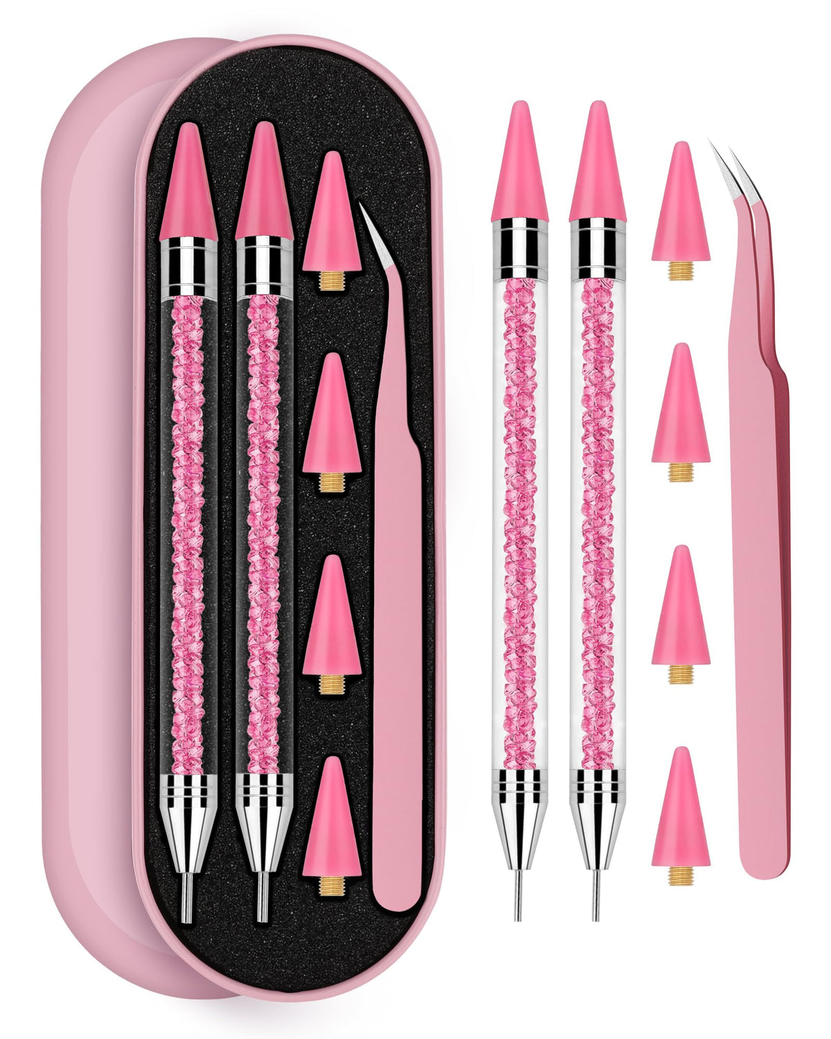 Difenni front product shot showing tools and case for neat storage and portability