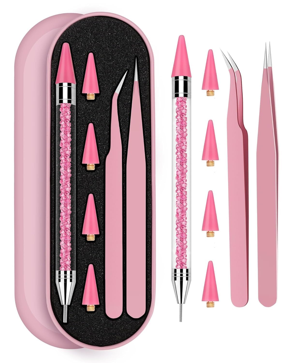 Difenni applicator front view showing kit and neat storage benefit