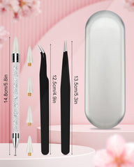 Difenni tool next to a ruler showing size and portability benefits for travel and craft bags
