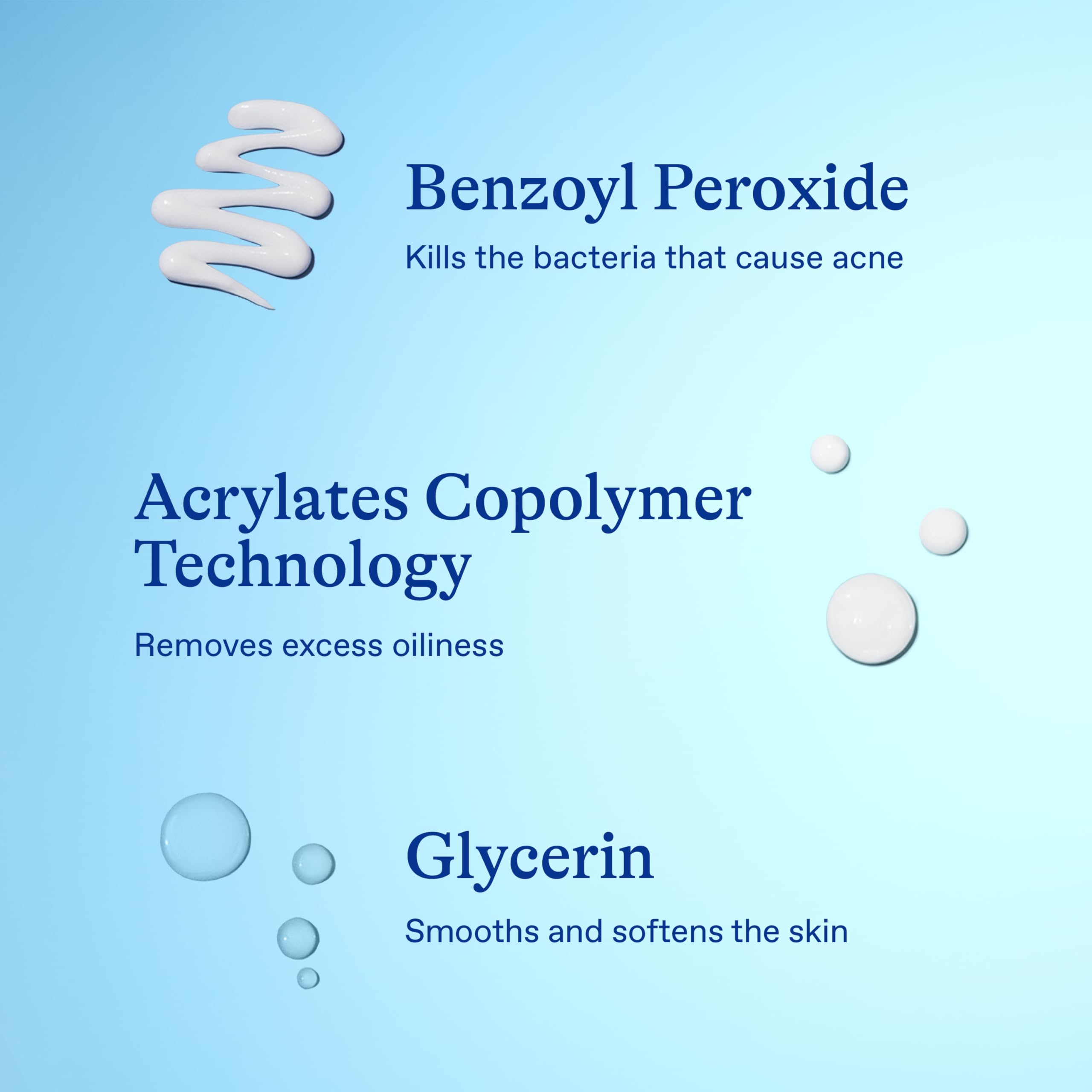 Applying Differin spot treatment to a cheek to reduce blemish size and redness