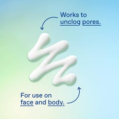 Differin label ingredients highlighting 5% benzoyl peroxide for oil control