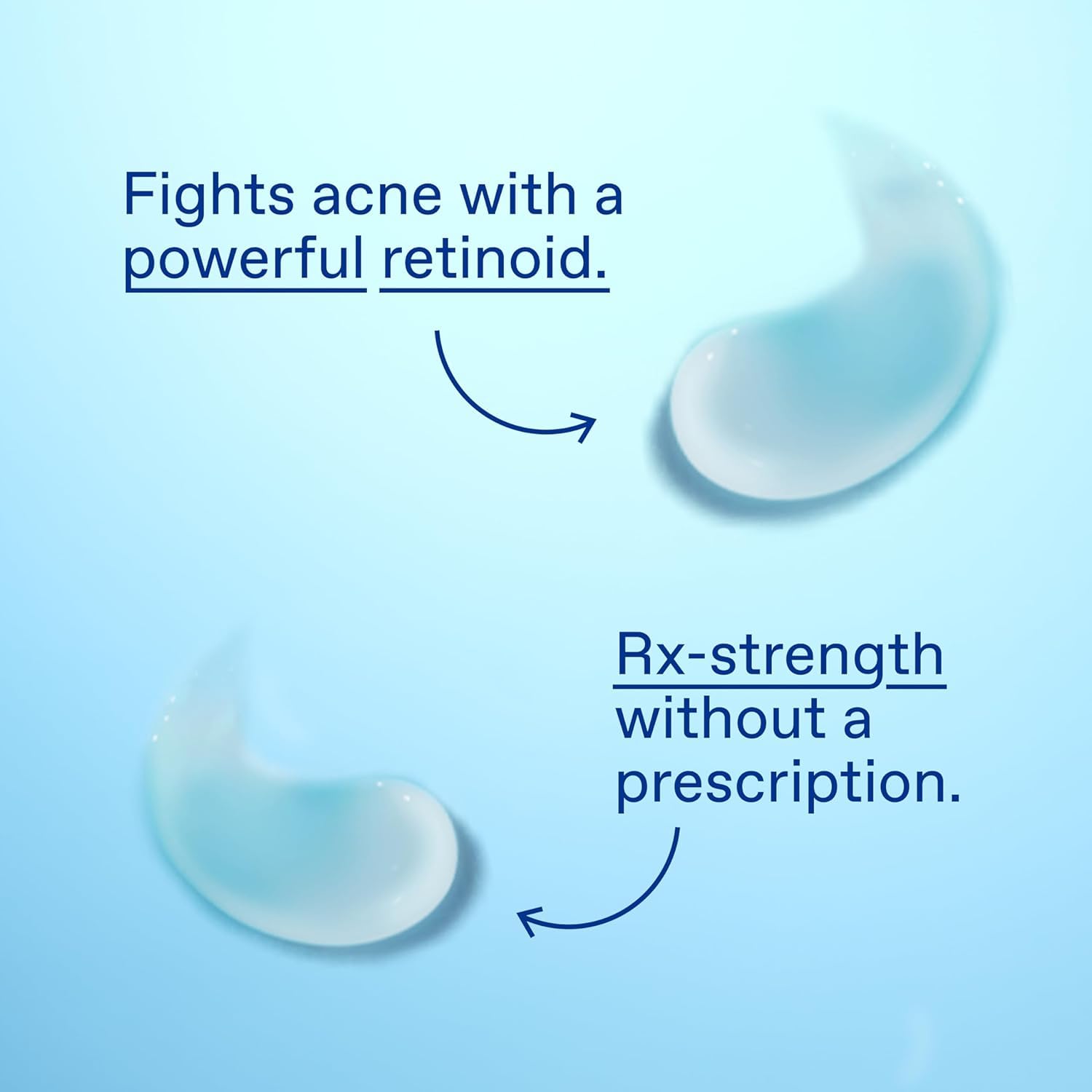 Differin product label close-up showing adapalene ingredient information benefit