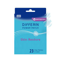Differin front packaging showing box and count, brand clarity benefit