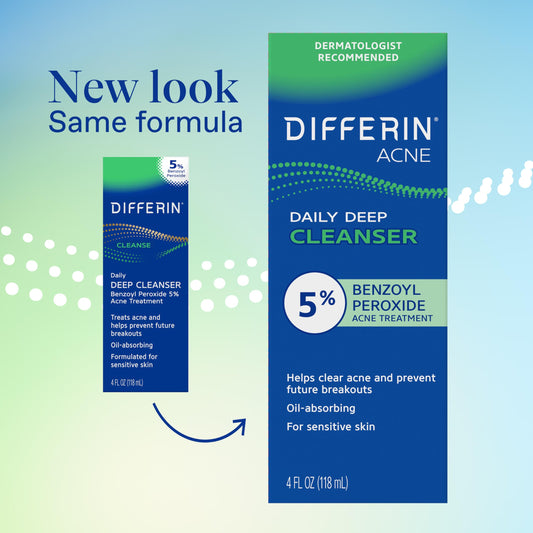 Differin pump close-up texture revealing smooth lotion that prevents irritation