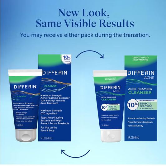 Differin pump dispenser close-up enabling easy, controlled application