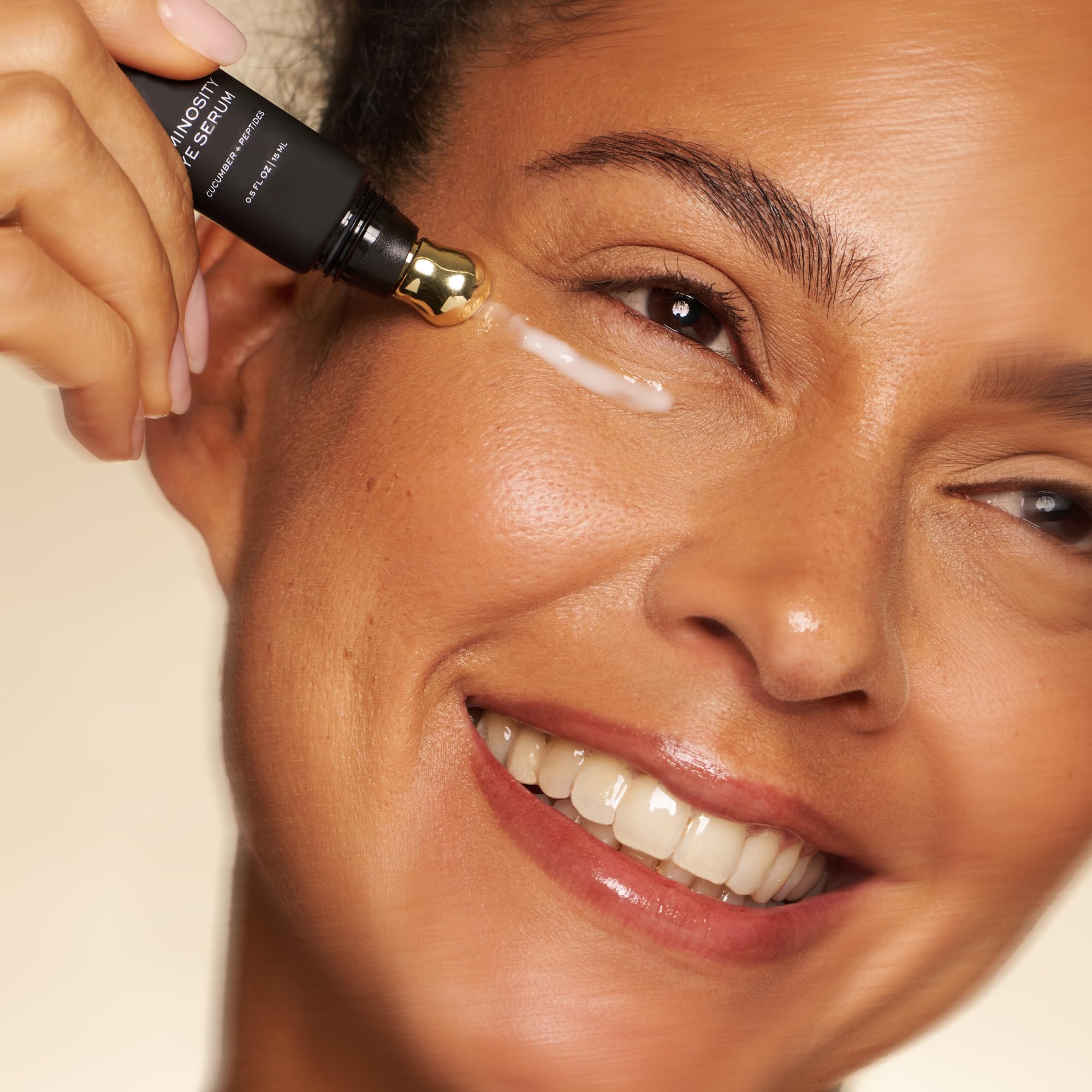 DIME cooling application of serum on orbital area reducing puffiness